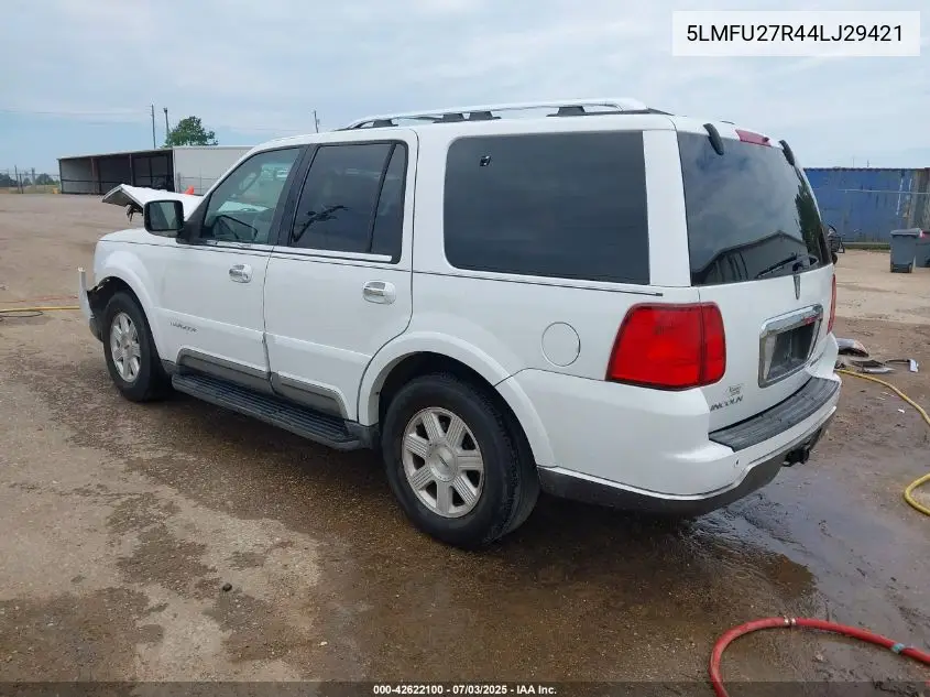 2004 Lincoln Navigator VIN: 5LMFU27R44LJ29421 Lot: 42622100