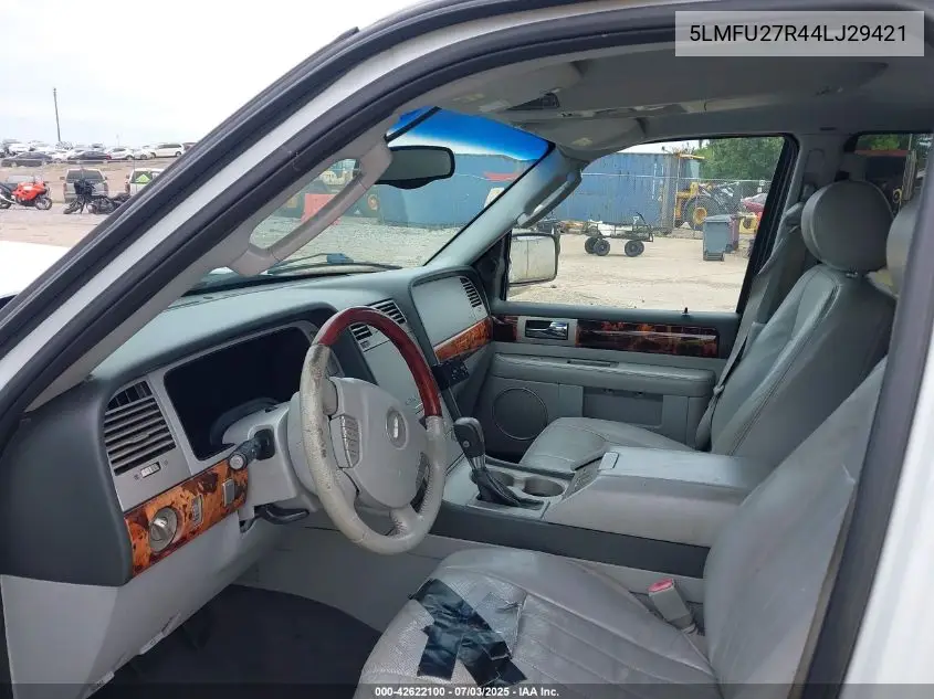 2004 Lincoln Navigator VIN: 5LMFU27R44LJ29421 Lot: 42622100