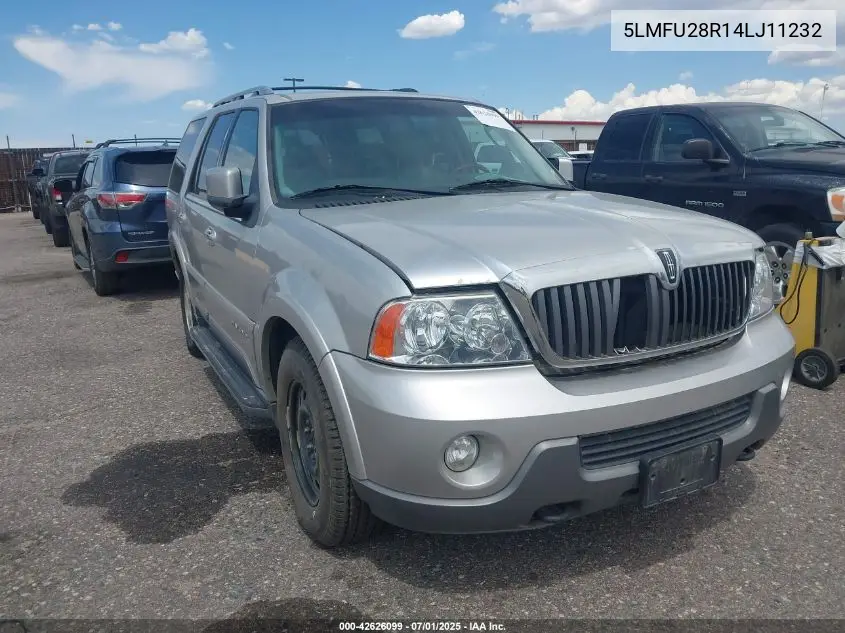 2004 Lincoln Navigator VIN: 5LMFU28R14LJ11232 Lot: 42626099