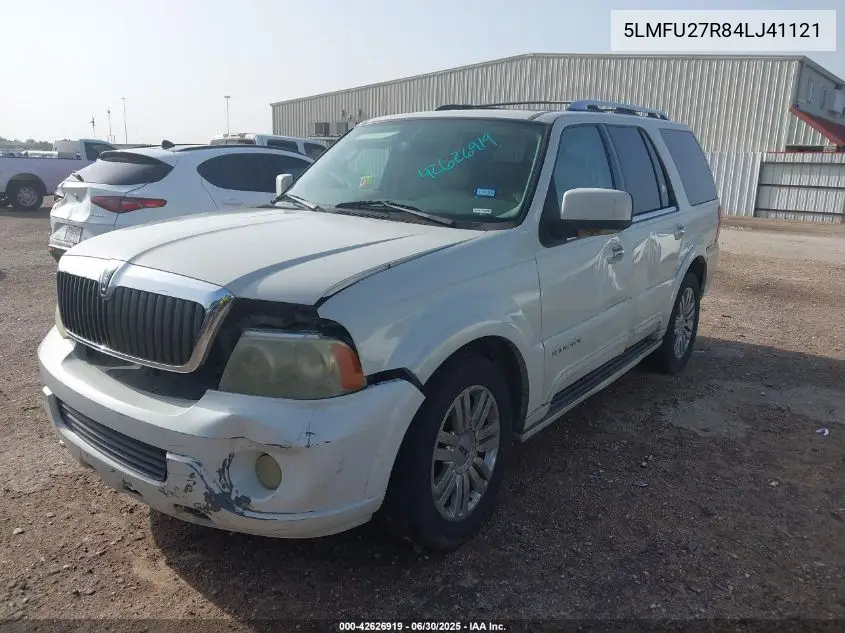 2004 Lincoln Navigator VIN: 5LMFU27R84LJ41121 Lot: 42626919