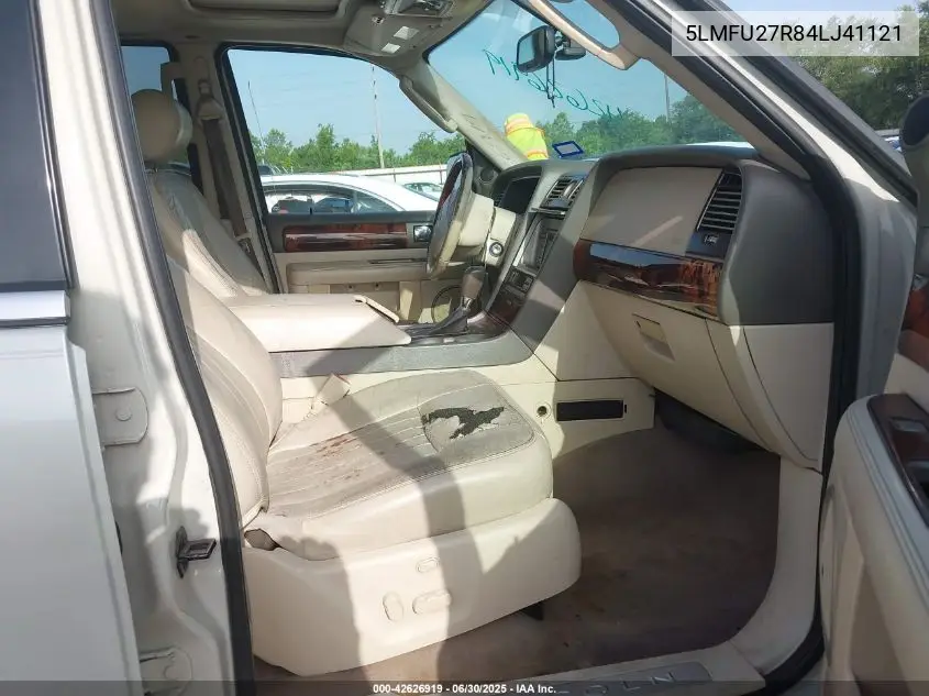 2004 Lincoln Navigator VIN: 5LMFU27R84LJ41121 Lot: 42626919
