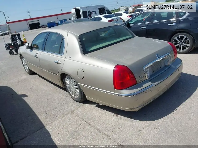 2004 Lincoln Navigator VIN: 5LMFU27R14LJ07182 Lot: 42775961