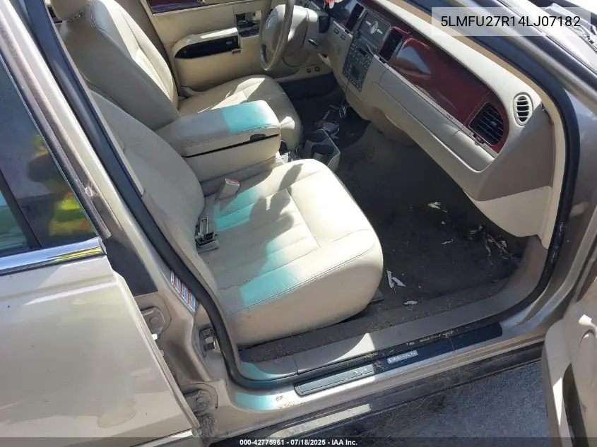 2004 Lincoln Navigator VIN: 5LMFU27R14LJ07182 Lot: 42775961