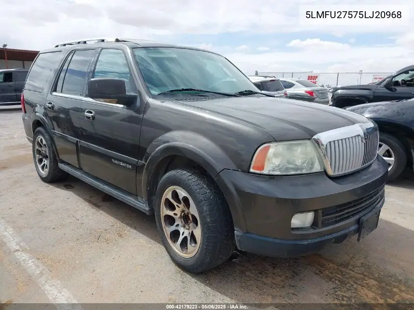 2005 Lincoln Navigator VIN: 5LMFU27575LJ20968 Lot: 42179223