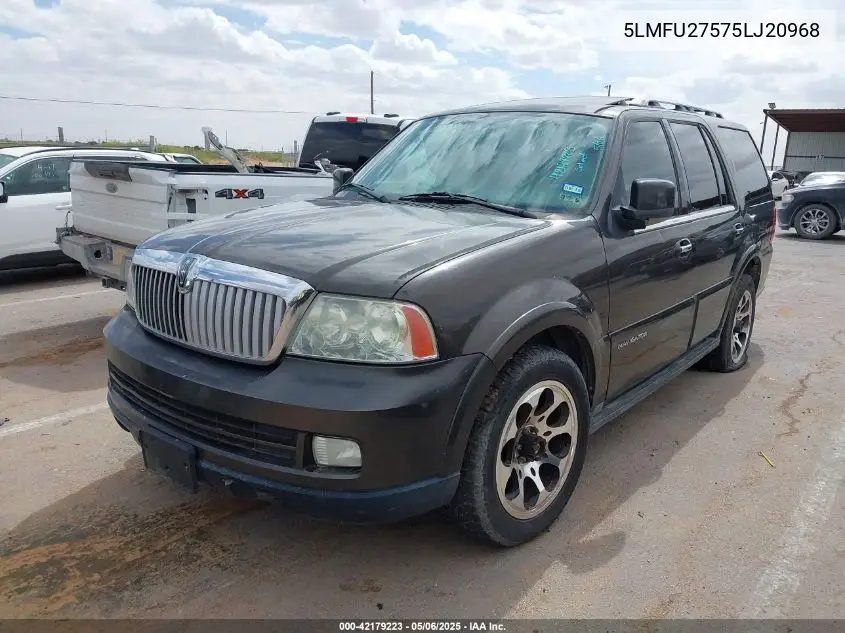 2005 Lincoln Navigator VIN: 5LMFU27575LJ20968 Lot: 42179223