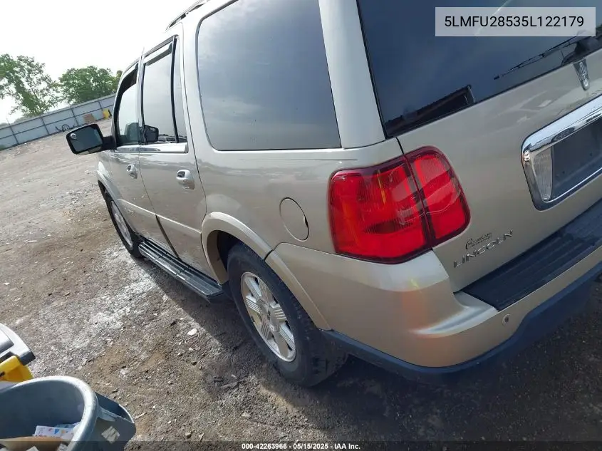 2005 Lincoln Navigator VIN: 5LMFU28535L122179 Lot: 42263966