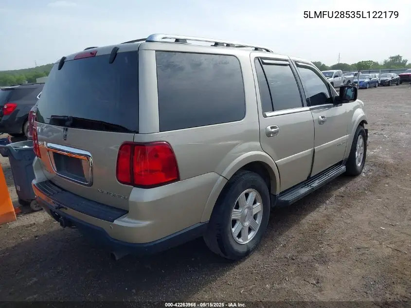 2005 Lincoln Navigator VIN: 5LMFU28535L122179 Lot: 42263966