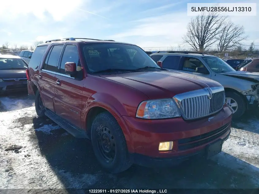 2006 Lincoln Navigator VIN: 5LMFU28556LJ13310 Lot: 12223511