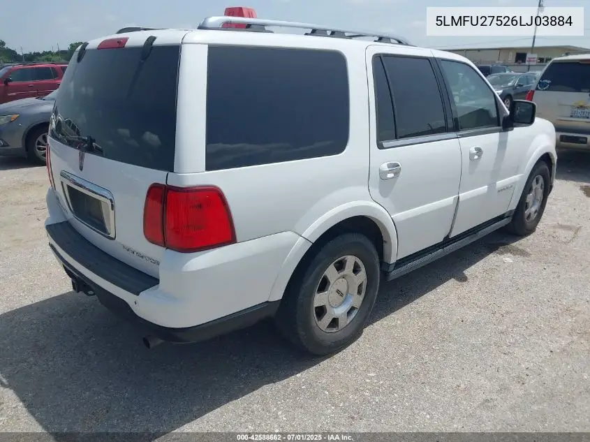 2006 Lincoln Navigator Luxury/Ultimate VIN: 5LMFU27526LJ03884 Lot: 42588662