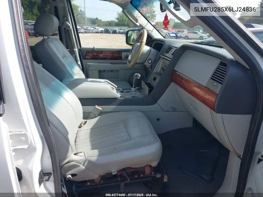 2006 Lincoln Navigator Luxury/Ultimate VIN: 5LMFU285X6LJ24836 Lot: 42774490