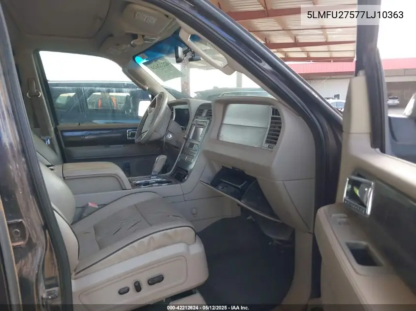 2007 Lincoln Navigator Ultimate VIN: 5LMFU27577LJ10363 Lot: 42212624