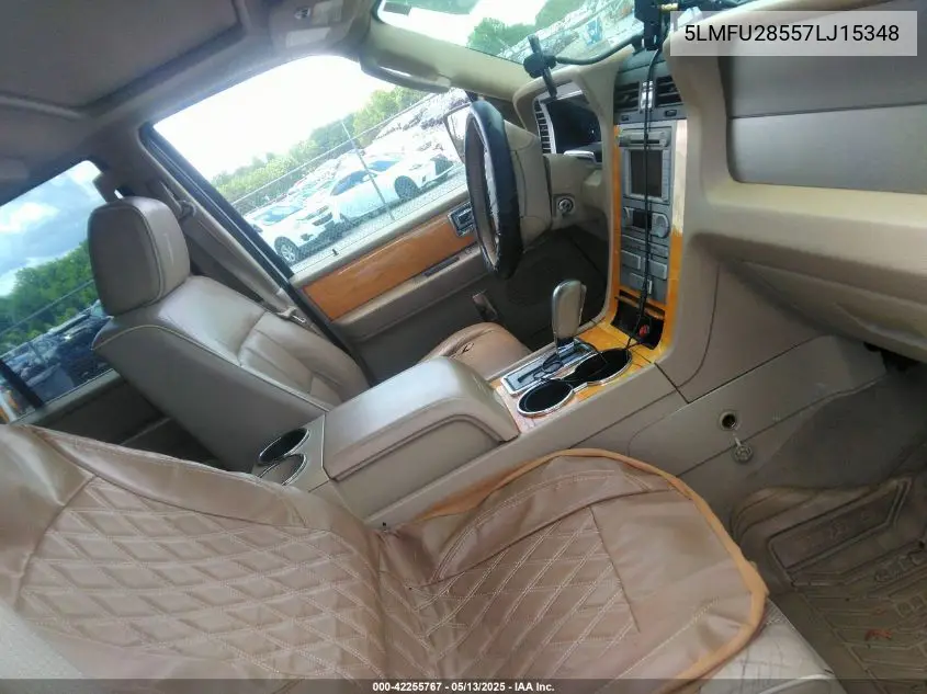 2007 Lincoln Navigator Ultimate VIN: 5LMFU28557LJ15348 Lot: 42255767