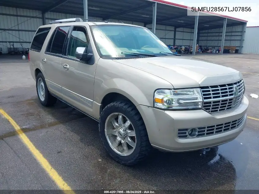 2007 Lincoln Navigator Ultimate VIN: 5LMFU28567LJ07856 Lot: 42517895