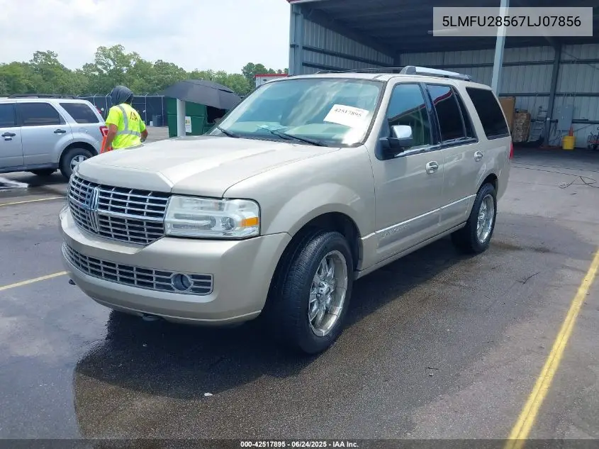 2007 Lincoln Navigator Ultimate VIN: 5LMFU28567LJ07856 Lot: 42517895
