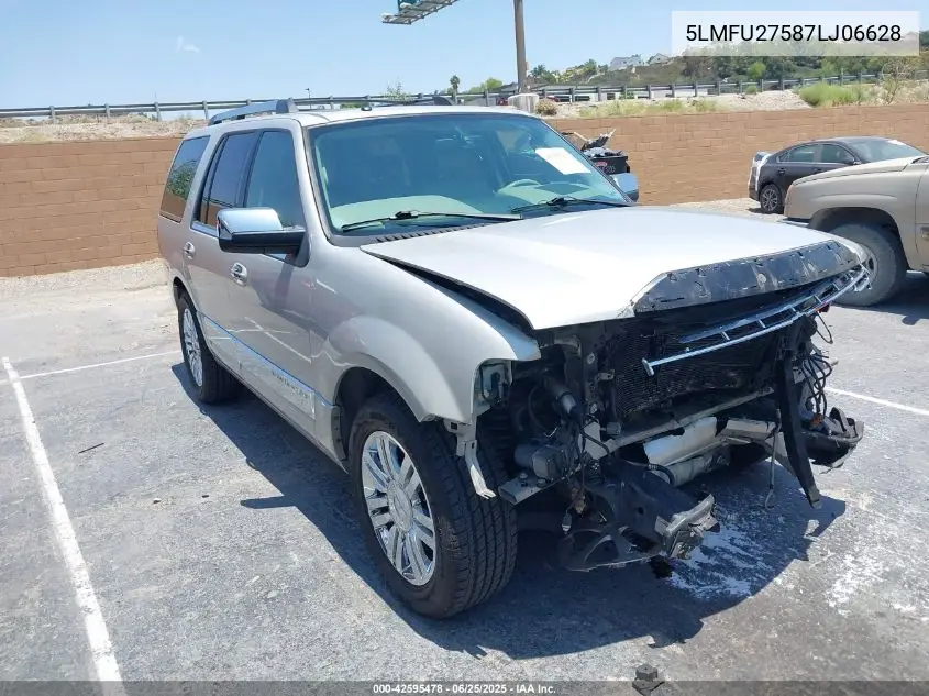 2007 Lincoln Navigator Ultimate VIN: 5LMFU27587LJ06628 Lot: 42595478