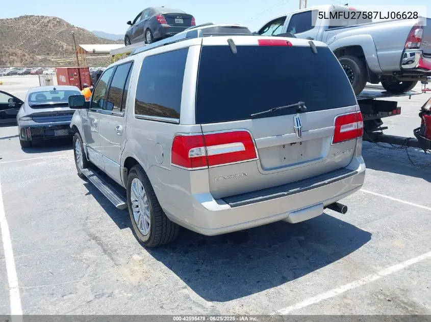 2007 Lincoln Navigator Ultimate VIN: 5LMFU27587LJ06628 Lot: 42595478