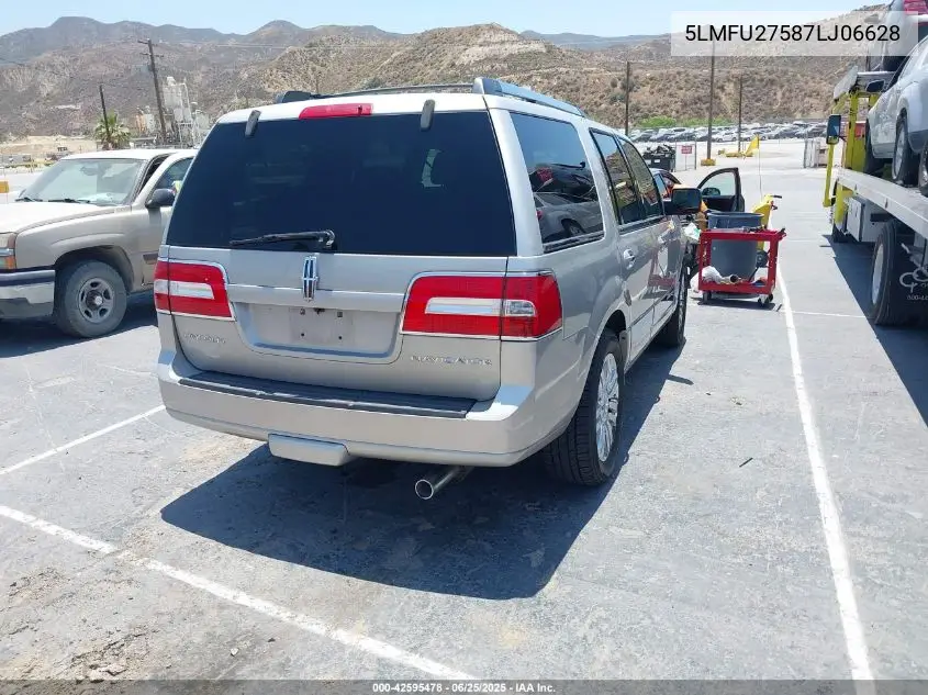 2007 Lincoln Navigator Ultimate VIN: 5LMFU27587LJ06628 Lot: 42595478