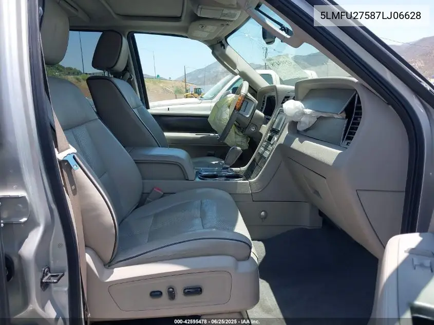 2007 Lincoln Navigator Ultimate VIN: 5LMFU27587LJ06628 Lot: 42595478