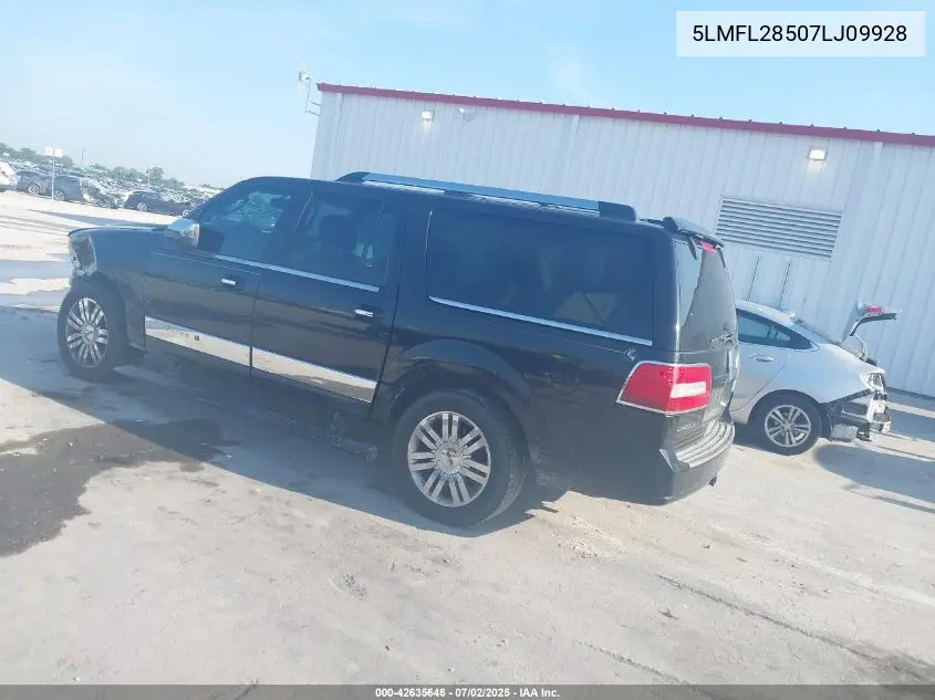 2007 Lincoln Navigator VIN: 5LMFL28507LJ09928 Lot: 42635646