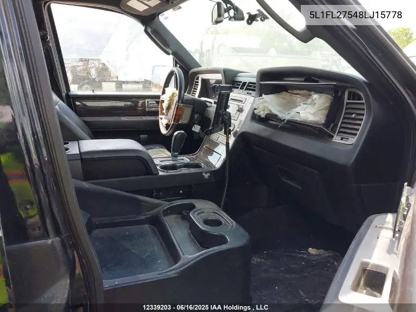 2008 Lincoln Navigator L Limo VIN: 5L1FL27548LJ15778 Lot: 12339203
