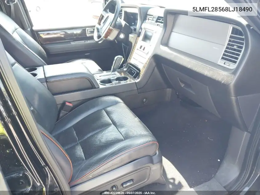 2008 Lincoln Navigator L VIN: 5LMFL28568LJ18490 Lot: 42225626