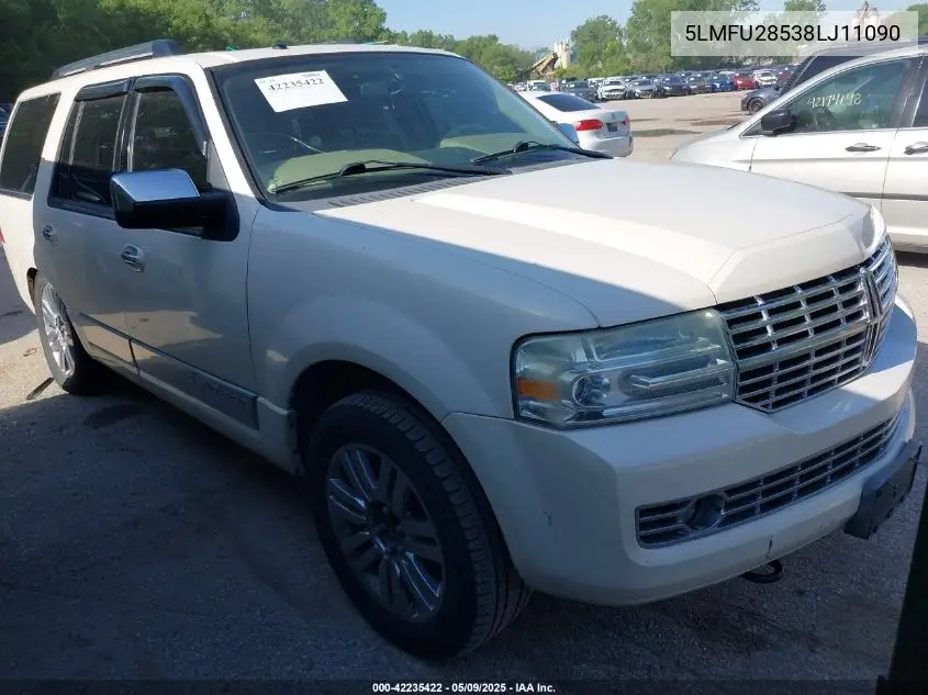 2008 Lincoln Navigator VIN: 5LMFU28538LJ11090 Lot: 42235422