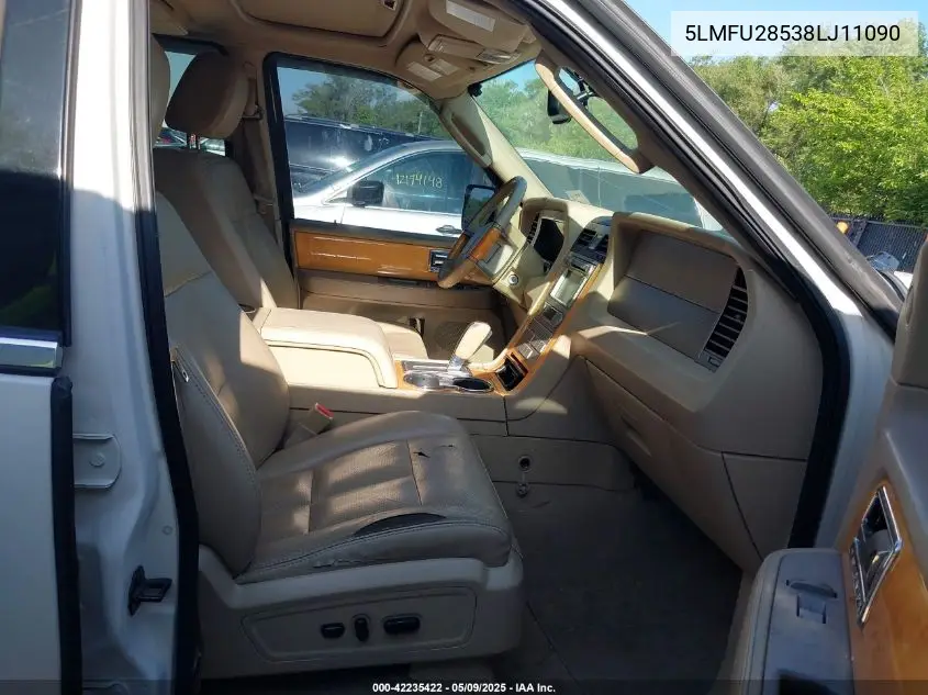 2008 Lincoln Navigator VIN: 5LMFU28538LJ11090 Lot: 42235422