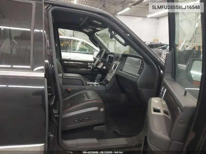 2008 Lincoln Navigator VIN: 5LMFU28558LJ16548 Lot: 42235456