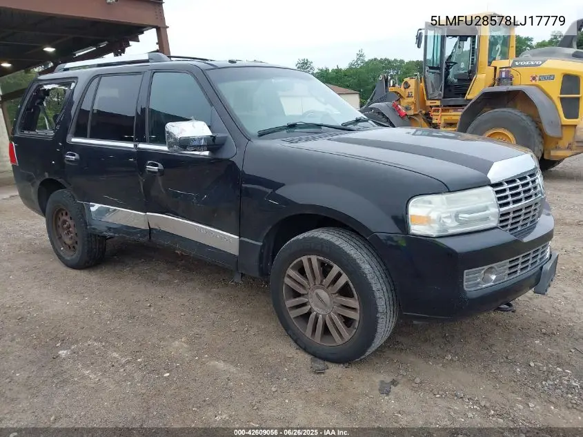 2008 Lincoln Navigator VIN: 5LMFU28578LJ17779 Lot: 42609056