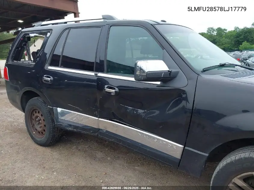 2008 Lincoln Navigator VIN: 5LMFU28578LJ17779 Lot: 42609056