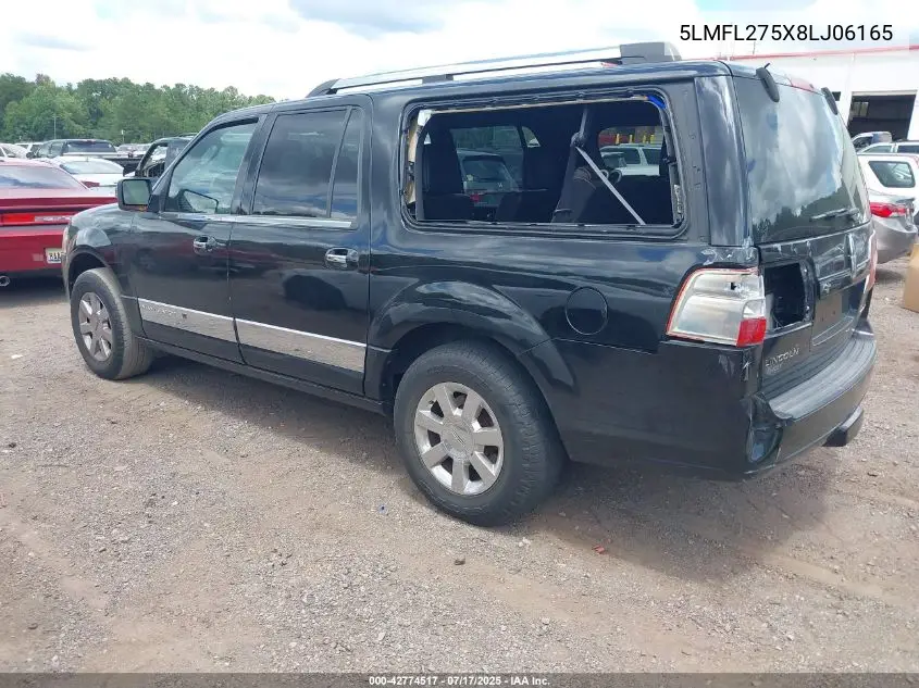 2008 Lincoln Navigator L VIN: 5LMFL275X8LJ06165 Lot: 42774517