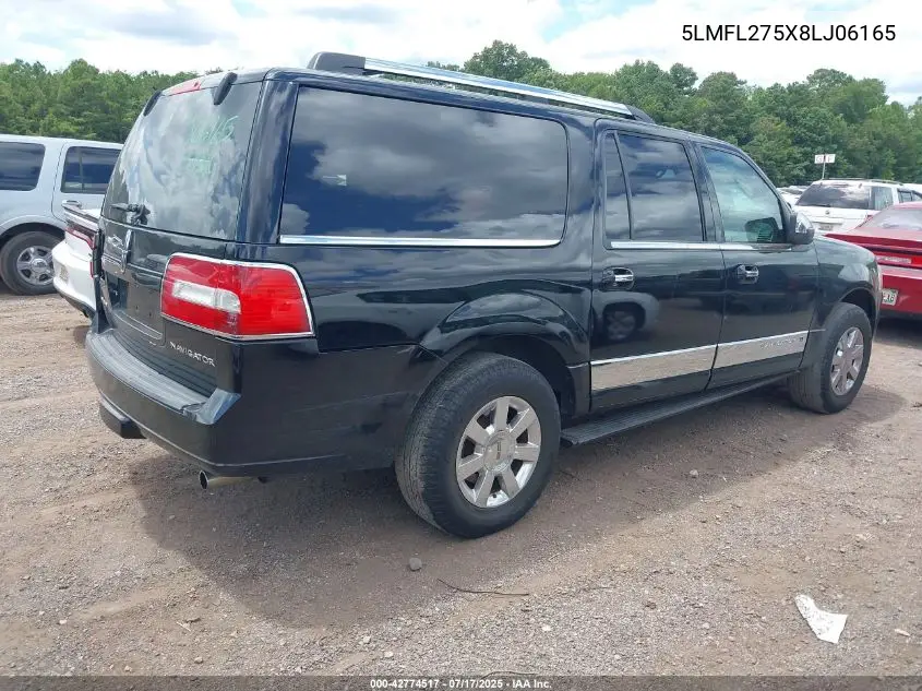 2008 Lincoln Navigator L VIN: 5LMFL275X8LJ06165 Lot: 42774517