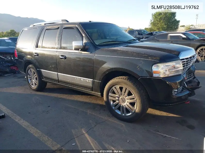 2008 Lincoln Navigator VIN: 5LMFU28508LJ19762 Lot: 42782770