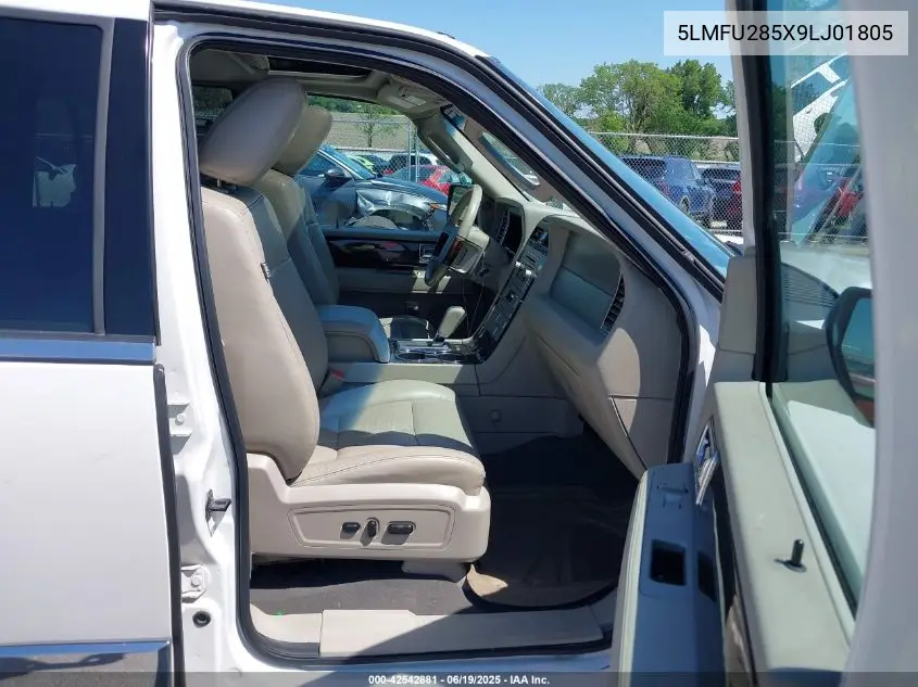 2009 Lincoln Navigator VIN: 5LMFU285X9LJ01805 Lot: 42542881