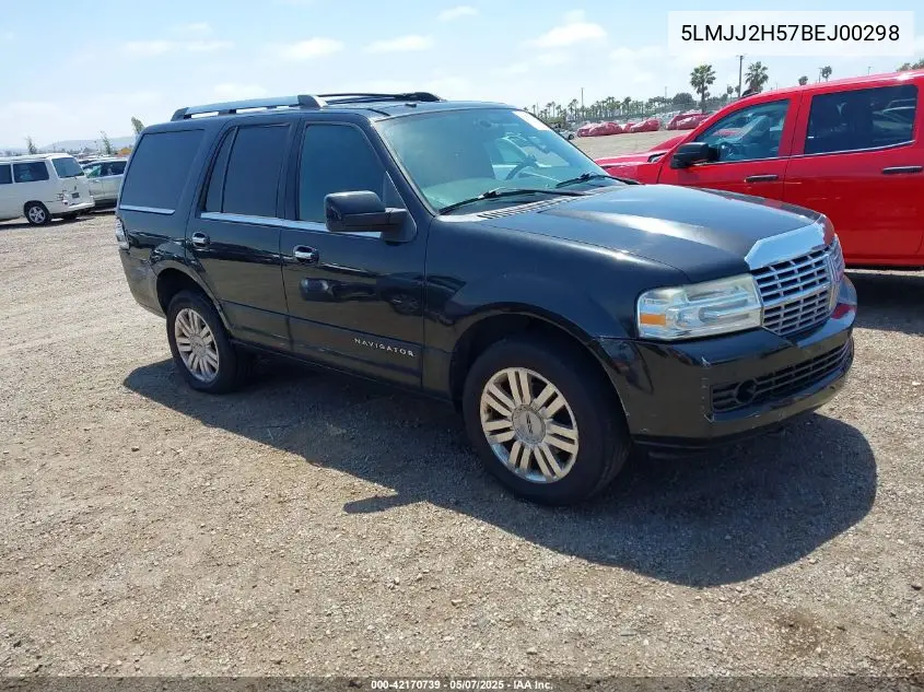 2011 Lincoln Navigator VIN: 5LMJJ2H57BEJ00298 Lot: 42170739