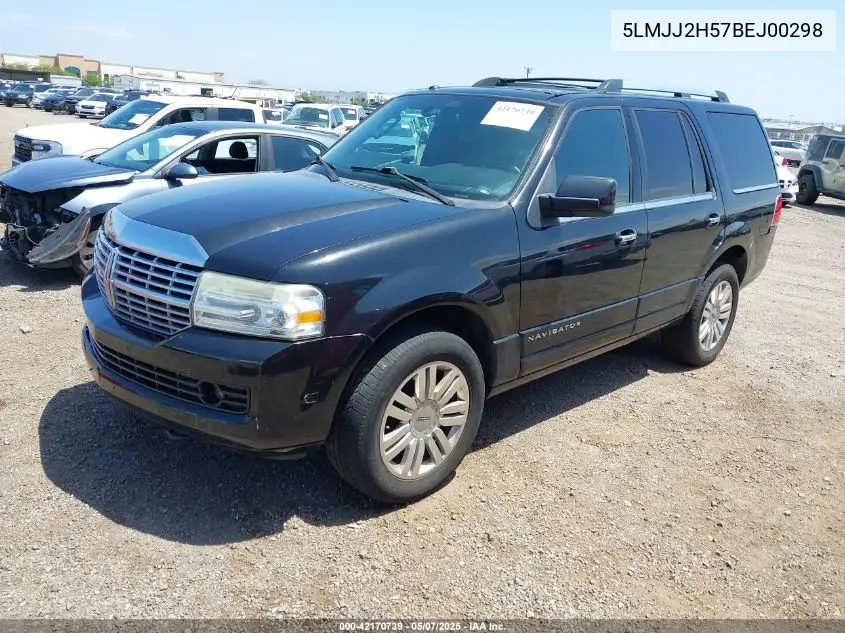 2011 Lincoln Navigator VIN: 5LMJJ2H57BEJ00298 Lot: 42170739