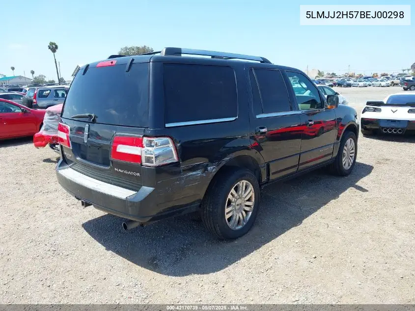 2011 Lincoln Navigator VIN: 5LMJJ2H57BEJ00298 Lot: 42170739