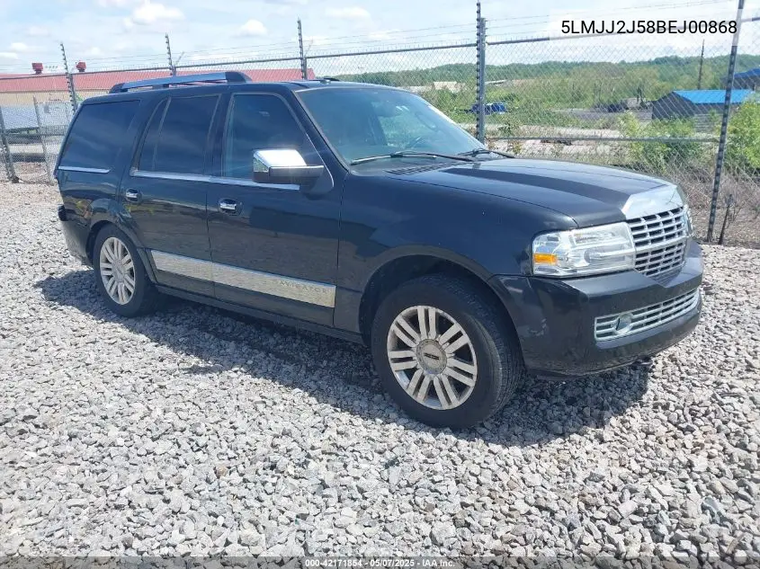 2011 Lincoln Navigator VIN: 5LMJJ2J58BEJ00868 Lot: 42171854