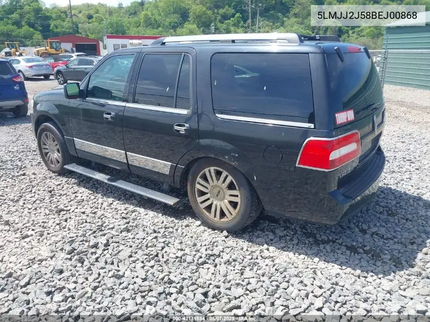 2011 Lincoln Navigator VIN: 5LMJJ2J58BEJ00868 Lot: 42171854