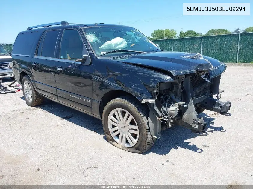 2011 Lincoln Navigator L VIN: 5LMJJ3J50BEJ09294 Lot: 42498813