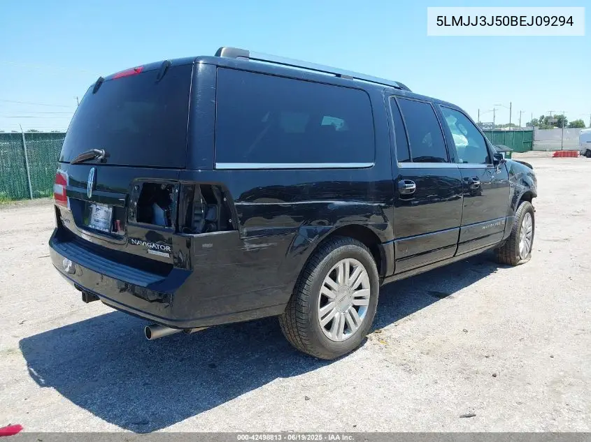2011 Lincoln Navigator L VIN: 5LMJJ3J50BEJ09294 Lot: 42498813