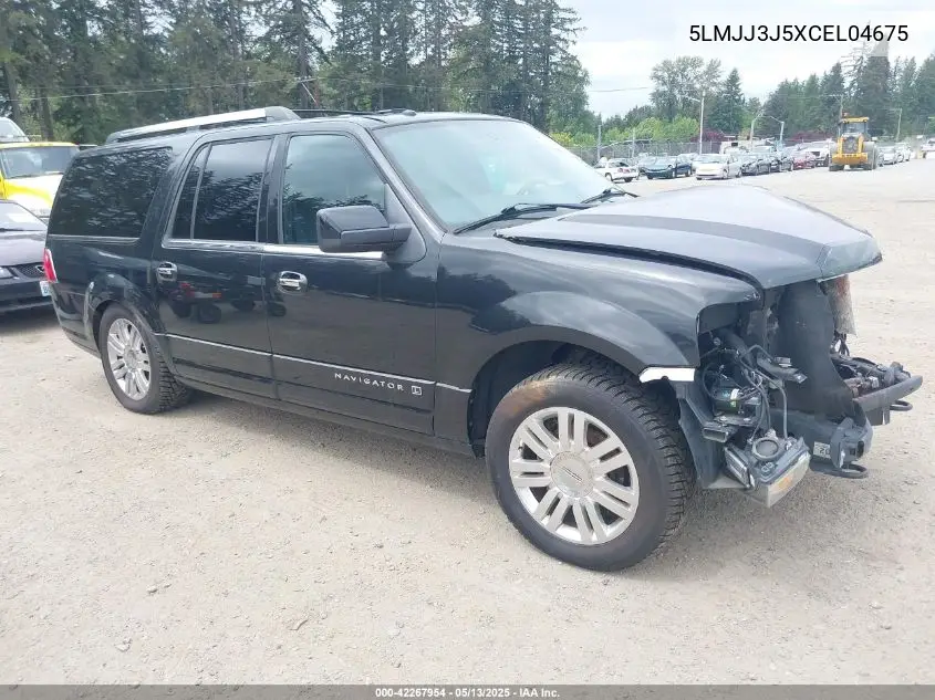 2012 Lincoln Navigator L VIN: 5LMJJ3J5XCEL04675 Lot: 42267954