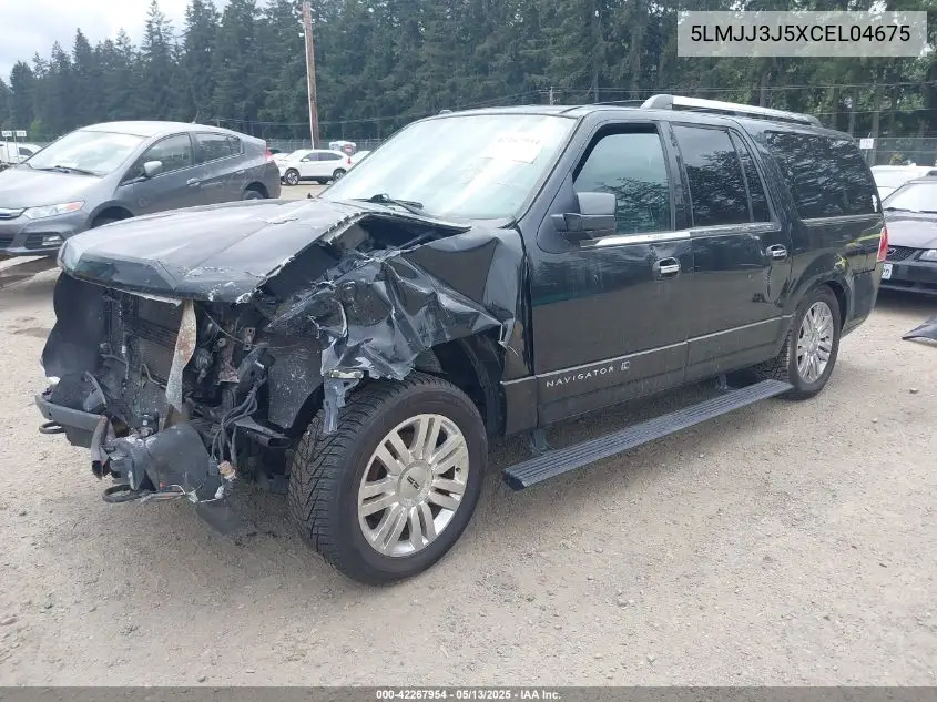2012 Lincoln Navigator L VIN: 5LMJJ3J5XCEL04675 Lot: 42267954