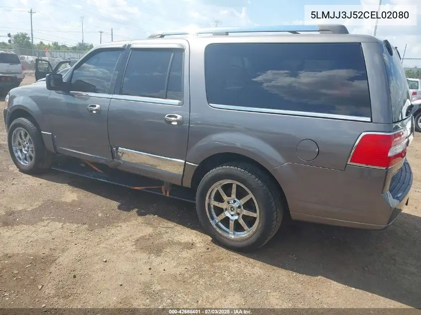 2012 Lincoln Navigator L VIN: 5LMJJ3J52CEL02080 Lot: 42668401