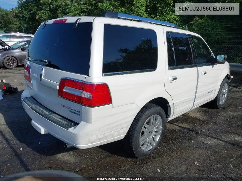 2012 Lincoln Navigator VIN: 5LMJJ2J56CEL08801 Lot: 42755804