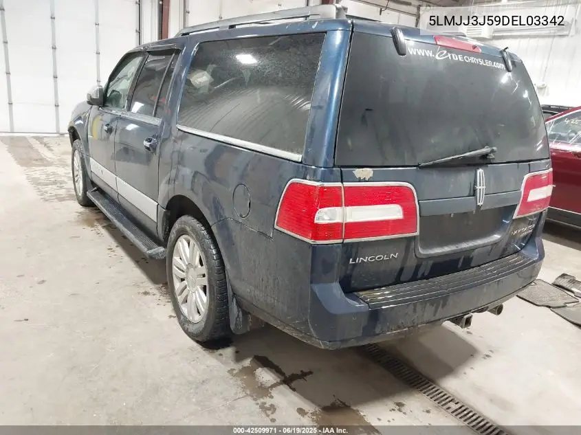 2013 Lincoln Navigator L VIN: 5LMJJ3J59DEL03342 Lot: 42509971