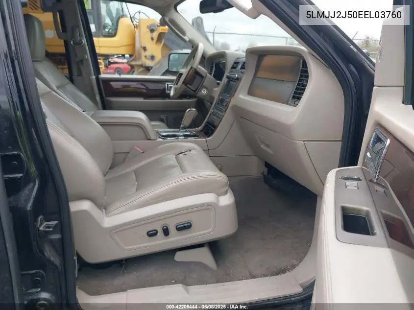 2014 Lincoln Navigator VIN: 5LMJJ2J50EEL03760 Lot: 42205444