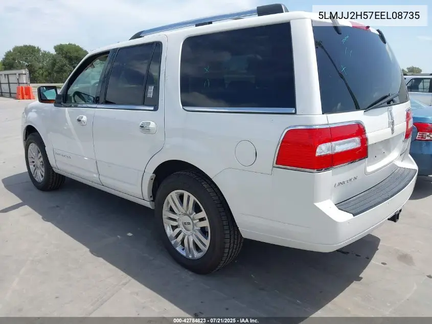 2014 Lincoln Navigator VIN: 5LMJJ2H57EEL08735 Lot: 42784823