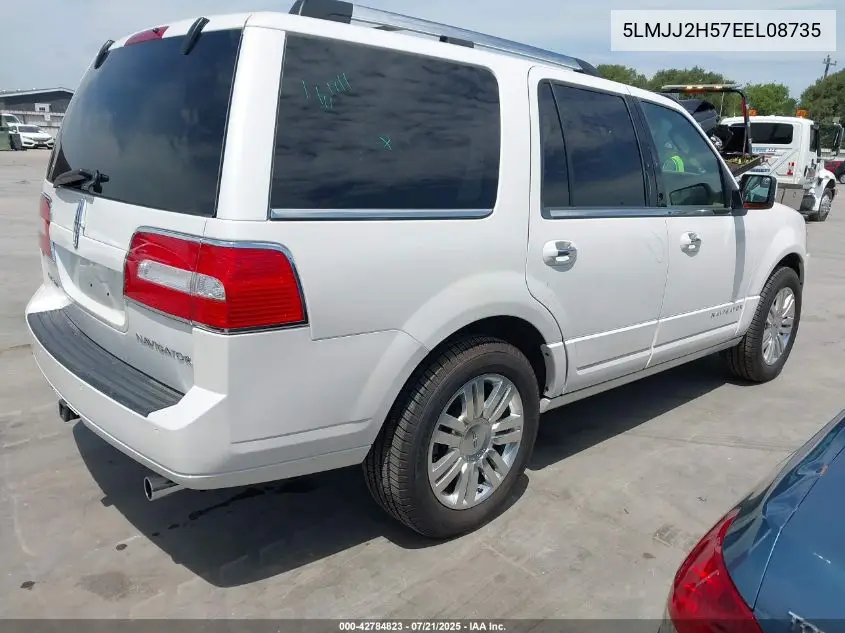 2014 Lincoln Navigator VIN: 5LMJJ2H57EEL08735 Lot: 42784823