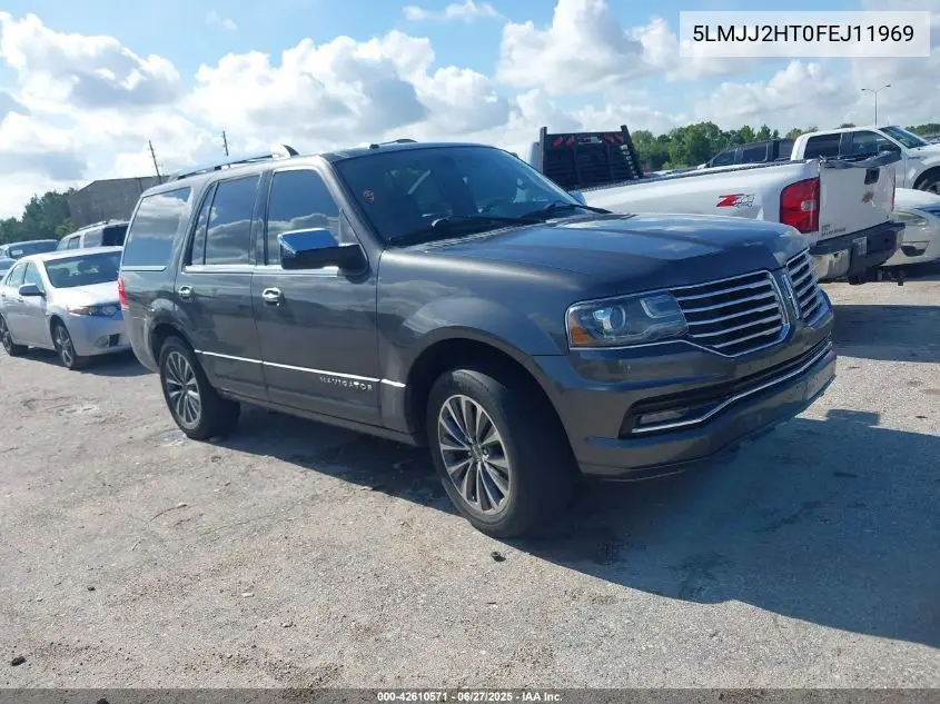 2015 Lincoln Navigator VIN: 5LMJJ2HT0FEJ11969 Lot: 42610571